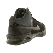 Nike Mens Air Visi Pro Vi Nbk Black/Anthracite Ankle-High Nubuck Basketball Shoe - 10M