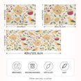 thumbnail image 2 of Yayeee Pillowcase Standard Size Set of 2 Satin Wrinkle Resistant Envelope Pillow Case, Birds Tea Time, 2 of 8