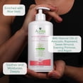 thumbnail image 2 of Leche corporal Aurea enriquecida con aloe vera de 400 ml que restaura la flexibilidad, 2 of 7