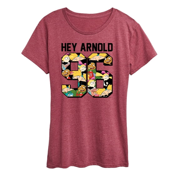 Hey Arnold! - Arnold 96 - Women's Short Sleeve Graphic T-Shirt