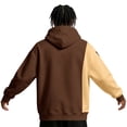 thumbnail image 4 of Fabrcox Mens Pullover Hoodie Fleece Color Block Oversized Hooded Sweatshirt Y2k Fall Winter Warm Streetwear Athletic Long Sleeve Hoodies Men with Pocket Khaki XL, 4 of 6