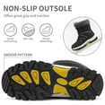 thumbnail image 5 of Ecetana Snow Boots for Women Mid-Calf Winter Boots Lace Up Non-Slip Outdoor Hiking Boots, 5 of 7