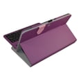 thumbnail image 5 of Labanema 10.1" Verizon Ellipsis 10 Bluetooth Keyboard Case, PU Leather Folio Stand Protective Case, Cover for 10.1" Verizon Ellipsis 10 (Purple), 5 of 6