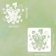 thumbnail image 3 of 1PC Ivy Painting Stencil 11.8x11.8inch Reusable Vine Drawing Template, 3 of 9