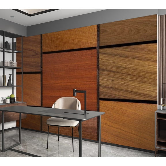 Tiptophomedecor Background & Patterns Wallpaper Wall Mural - Wooden Cubes