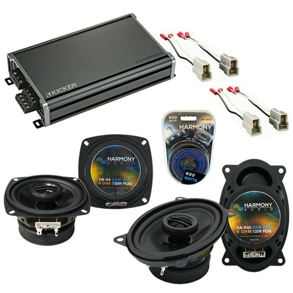 Fits GEO Metro Convertible 1991-1994 Speaker Upgrade Harmony Speakers & CXA360.4