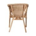 thumbnail image 4 of Pemberly Row Natural Rattan Dining Chair with Braided Outline and Cushion, 4 of 10