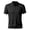 Black_008, variant on Men Jacquard Golf Polo Shirt, Embossed Letter Subtle Monogram Texture Short Sleeve Shirt Quick Dry Moisture Wicking Business Casual Top Ginger 3XL