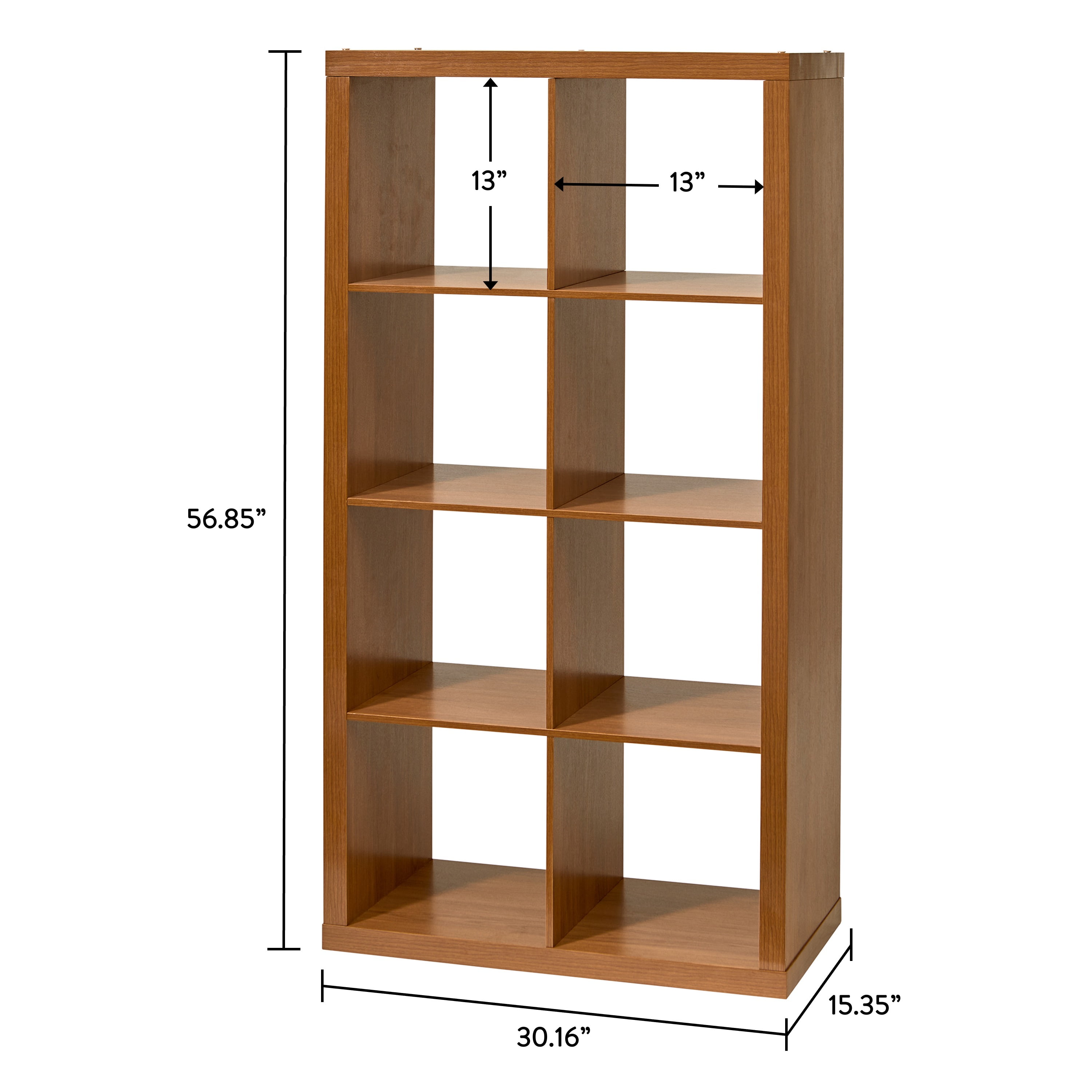 Better Homes & Gardens 8 Cube Storage Organizer, Acorn