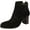 Black Suede, variant on Womens Kelda Bootie II Ankle Boot Shoes, Black Suede, US 11