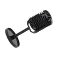 thumbnail image 1 of Microphone Accessoire Karaoké Performance Spectacle Classique Style Rétro Microphone en Plastique Accessoire pour Photographie Accessoires Jouets Enfants Décorations, 1 of 7