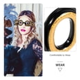 thumbnail image 3 of OULII Lunettes de Fête du Nouvel An 8.06x5.70x2.36 Po PC Doré Style Festif 1Ensemble, 3 of 8