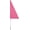 Pink, variant on In the Breeze 4520 — On the Go Banner, Purple— Pole and Ground Stake Included — Event and Business Flag