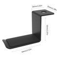thumbnail image 5 of Lerpwige Wall Mount Stand Support Gaming Headset Display Stand Easy Installation, 5 of 7