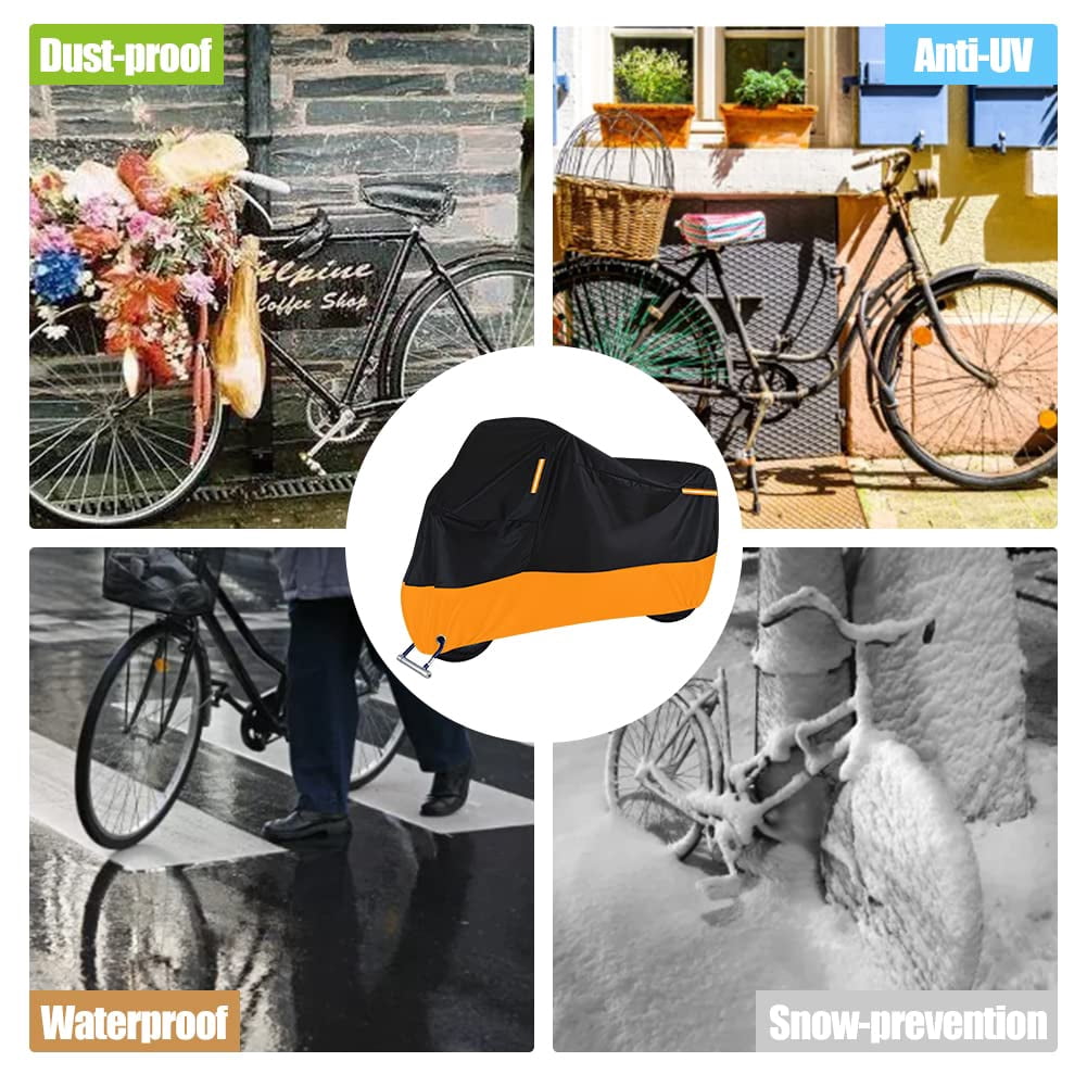 Premium Adult Tricycle Cover, Fit All 3-Wheel Bike or Motorcycles Outdoor and Indoor Storage