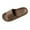 Brown, variant on CQONEPT Shower Shoes for Women and Men - Bathroom Slippers - Non Slip House Slides - Lightweight Beach Sandals Black Size 10