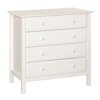 Baby Mod - Roxanne 4-Drawer Dresser, White