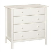 Baby Mod - Roxanne 4-Drawer Dresser, White
