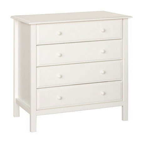 Baby Mod - Roxanne 4-Drawer Dresser, White