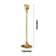 thumbnail image 3 of Candelabros, candelabros, candelabros de metal más gruesos, juego de candelabros para bodas, fiestas de Navidad, mesas de comedor, centros de mesa, decoración, candelabros, 3 of 9