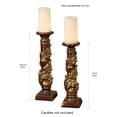 thumbnail image 3 of Harlow Candleholders Golden Bronze Set of Two Golden Bronze Set of 2, 3 of 5