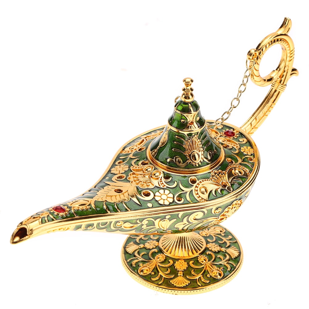 Aladdin Lampe Arabe Génie Lampe à Huile Vintage Décoration De Table