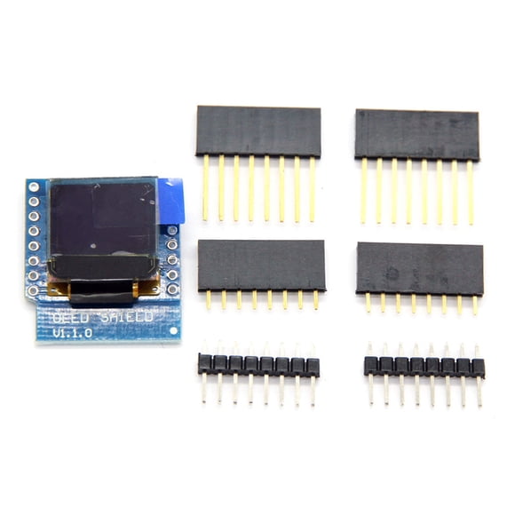 JUST BUY IT OLED Shield for WeMos D1 mini 0.66 inch 64X48 IIC I2C 128x64 Resolution