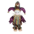 thumbnail image 1 of Muñeca Triangel de para decoración de dormitorio de niñas, muñeca Zulema Payaso de muñecas de porcelana, 1 of 7