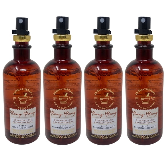 Bath & Body Works 4 Ylang Ylang 5-in-1 Aromatherapy Essential Oil Mists