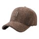 thumbnail image 1 of Guardurnaity Manténgase cómodo y a la moda con la gorra de béisbol de invierno para hombres Gorra de béisbol de invierno con orejeras Sombreros Café, 1 of 6
