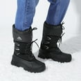 thumbnail image 6 of NORTIV8 Men's Waterproof Hiking Winter Snow Boots Insulated Lightweight Outdoor Tall Boots, 6 of 6