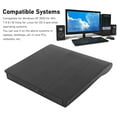 thumbnail image 3 of External CD DVD Drive for Laptop, USB 3.0 External CD DVD Burner, Portable External CD DVD Reader Writer for PC for Win 7 8 8.1 10 Vista for Linux for OS X, 3 of 7