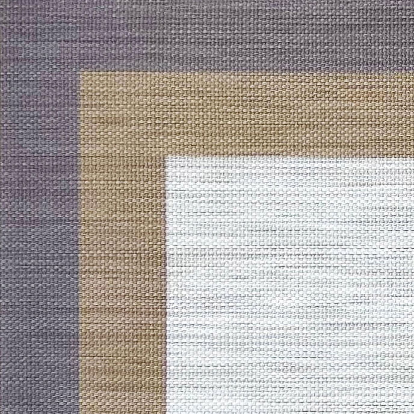 Dekorman Casahola Aspen Woven Vinyl Home Kitchen Mat Waterproof Area Rug for Indoor/Outdoor 24"x36"