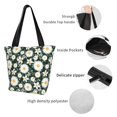 thumbnail image 4 of Disketp White Daisies and Bee Bolsa de Hombro Casual para Mujer, Bolso Cruzado para Compras, Viajes y Uso Diario, 4 of 6