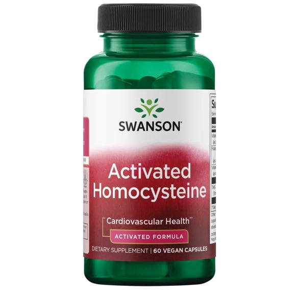 Swanson Activated Homocysteine 60 Veggie Capsules