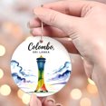 thumbnail image 4 of Colombo Sri Lanka Christmas Ornament, Collection of City Travel Souvenirs for Family and Friends, Christmas Tree Ornament City Travel, Trips of The Year, Christmas Ornament 2025, 4 of 5