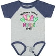 thumbnail image 3 of Inktastic My Mom is the Best Nurse Ever Boys or Girls Baby Bodysuit, 3 of 5