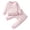Pink, variant on Boys Toddler Clothes Boys Matching Outfit Long Sleeve Romper/Sweatshirt+ Solid Pants Fall Winter 2PCS Clothes Set, Green