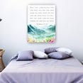 thumbnail image 4 of Bible Verse Canvas Wall Art Mountain Flower Posters Numbers 6 24-26 Prints Painting Pictures For Bedroom Unframed 20×30 in, 4 of 5
