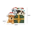 thumbnail image 4 of GUOOL Christmas Statues with Lights Sculptures for Festival Bookshelf Holiday Adults, 4 of 4