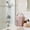 Pink-PK, variant on MMJ Travel Essentials Mesh Bath Bag Portable Toiletry Organizer Large Capacity Hand Held for Business Trips 10.24x9.06in