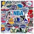 thumbnail image 1 of Basketball Association Basketball Stickers. Lakers, Chicago Bulls, Orlando Magic Or More Stickers, 1 of 5