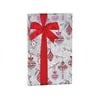 Pack of 1, Heirloom Ornaments Gift Wrap, 24"x85' Cutter Roll for Celebration, Party, Holiday, Birthday and Events, Made in USA