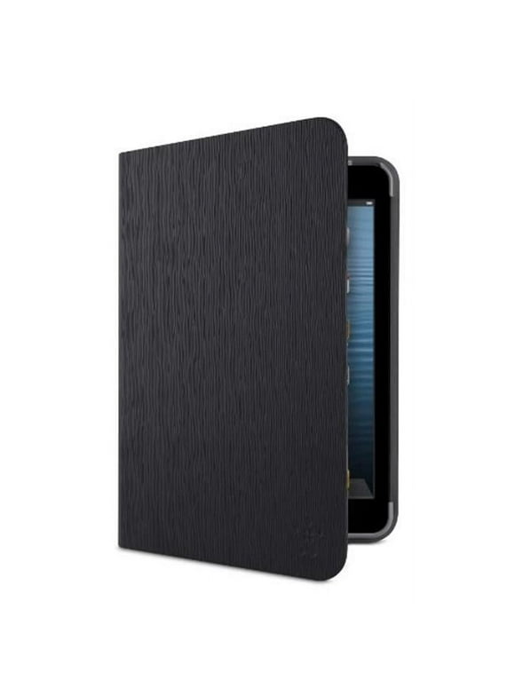 Belkin F7N106B1C00 Formfit Textured Case & Stand for iPad mini, Blacktop