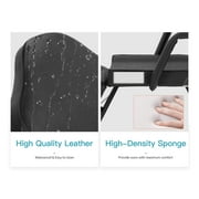 BestMassage 73 Inch Adjustable & Foldable Portable Multifunctional Black Massage Chair
