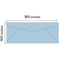 thumbnail image 4 of Blue Pastel #10 Business Envelopes | Standard Colored Mailers for Holidays, Invoices, Bills, Letters, Office Mailings | 4 1/8 x 9 1/2 inches | 500 per Pack, 4 of 5