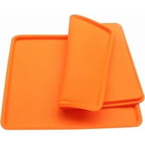 Kiibsot 2Pcs Swiss Roll Cake Mat Pad Baking Tool Pastry Tools Silicone Nonstick Baking Rug Mat Silicone Mould