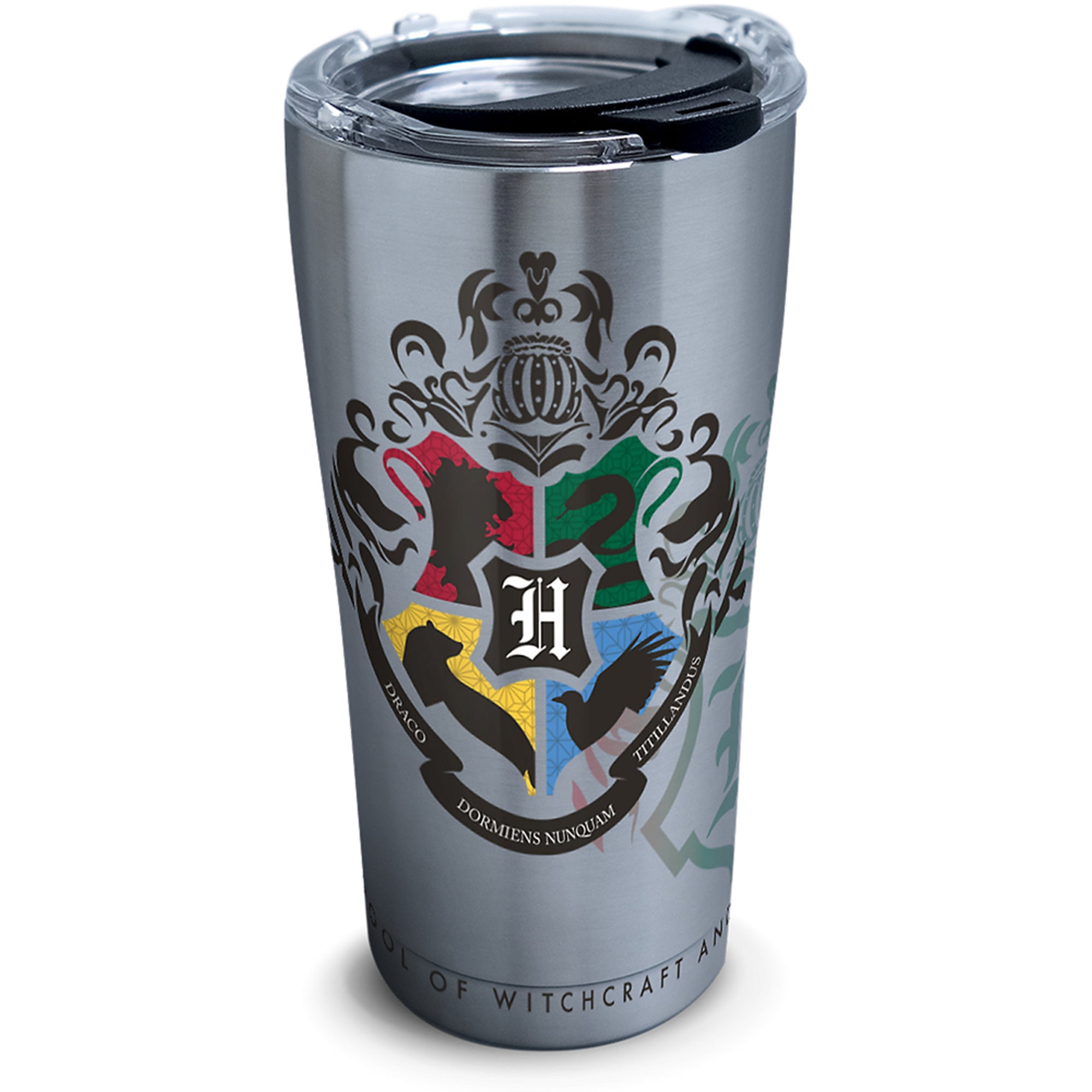 Harry Potter Hogwarts Alumni 20 oz Stainless Steel Tumbler with lid