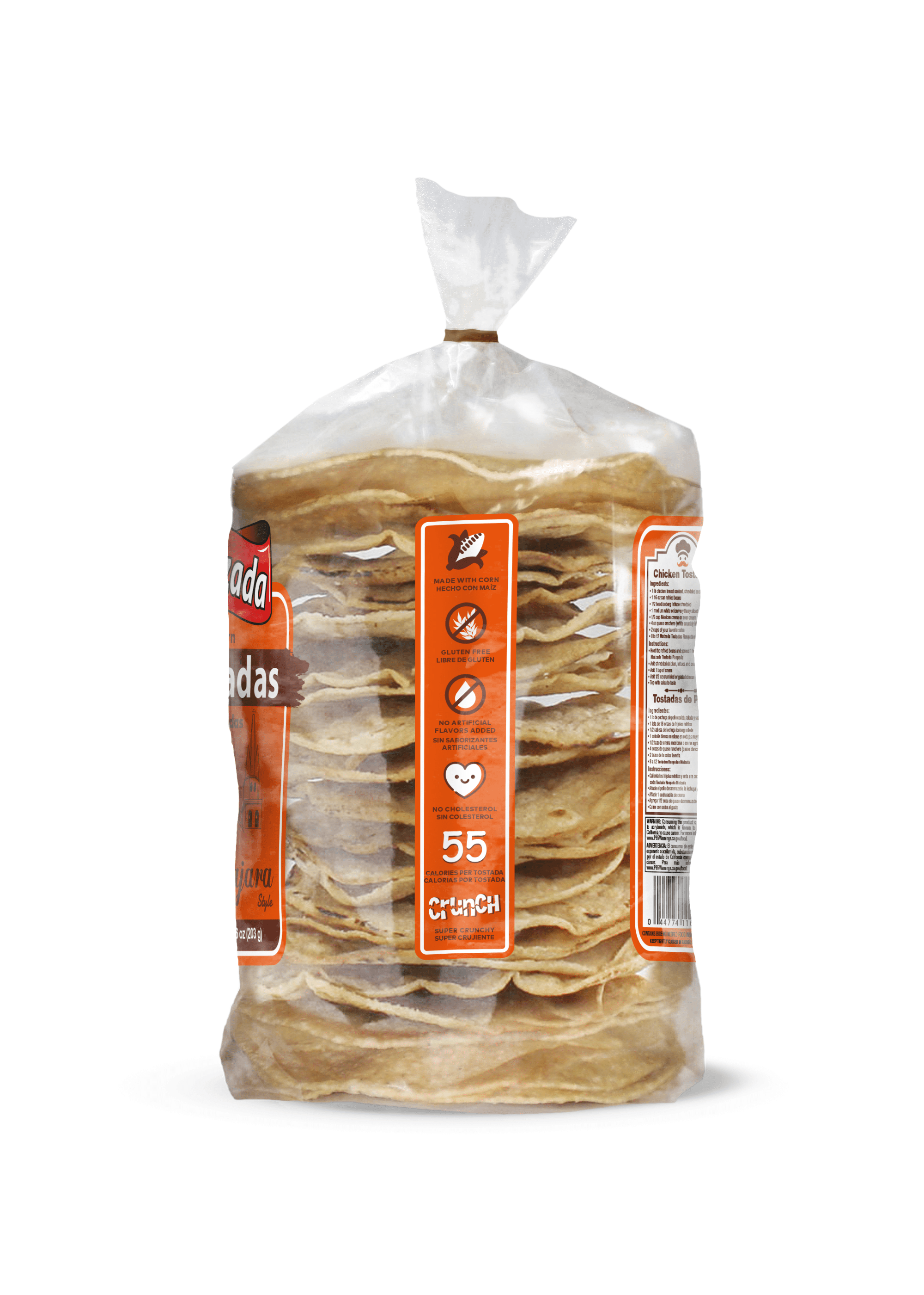 Maizada Tostadas Raspadas "Estilo Guadalajara” 7.16oz&nbsp;