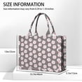 thumbnail image 3 of Large Capacity Tote Bag,Baseballs and Love Handbag Fashion Luxury Tote Bag,15.7"x13"x 5.1" Inches,Laptop Compatible, 3 of 6